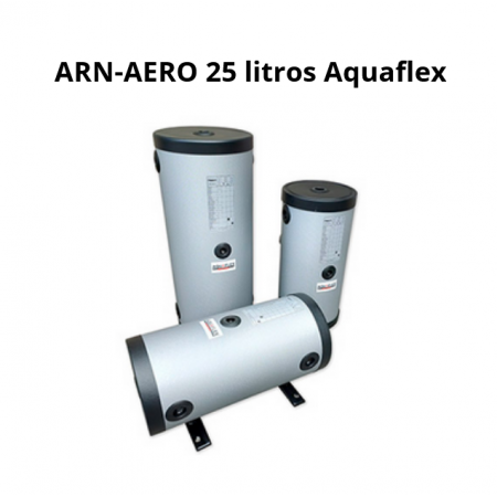 Ahorra energía y aumenta la vida útil de tu aerotermia con el depósito de inercia ARN-AERO 25 litros de Aquaflex.