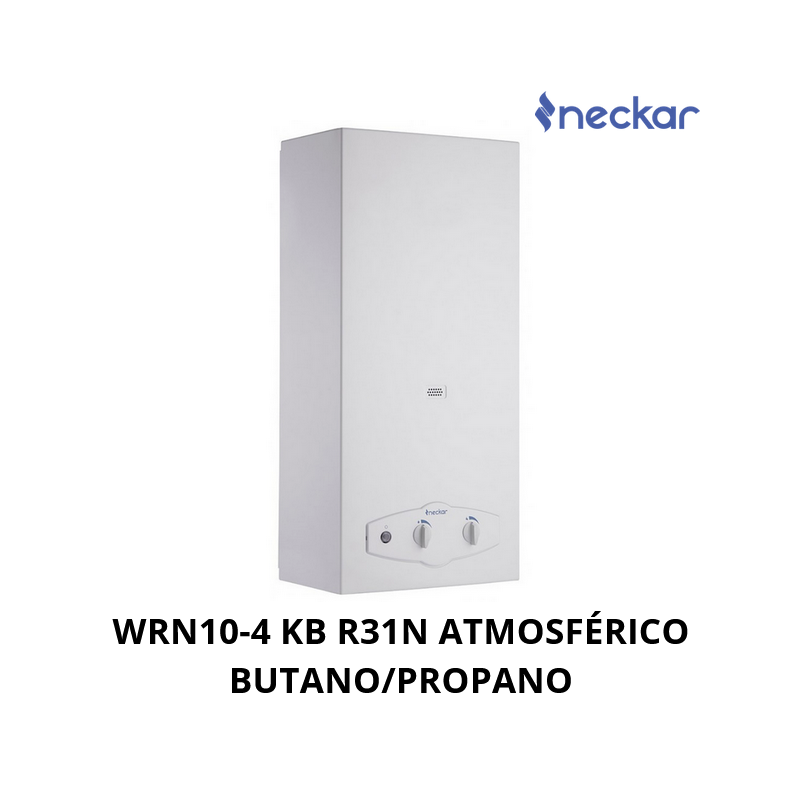 Calentador Neckar WRN10-4 KB R31N: agua caliente inmediata y respetuosa con el medio ambiente