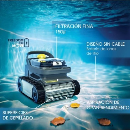Robot Limpiafondos Automático Fluidra Pixel OP32
