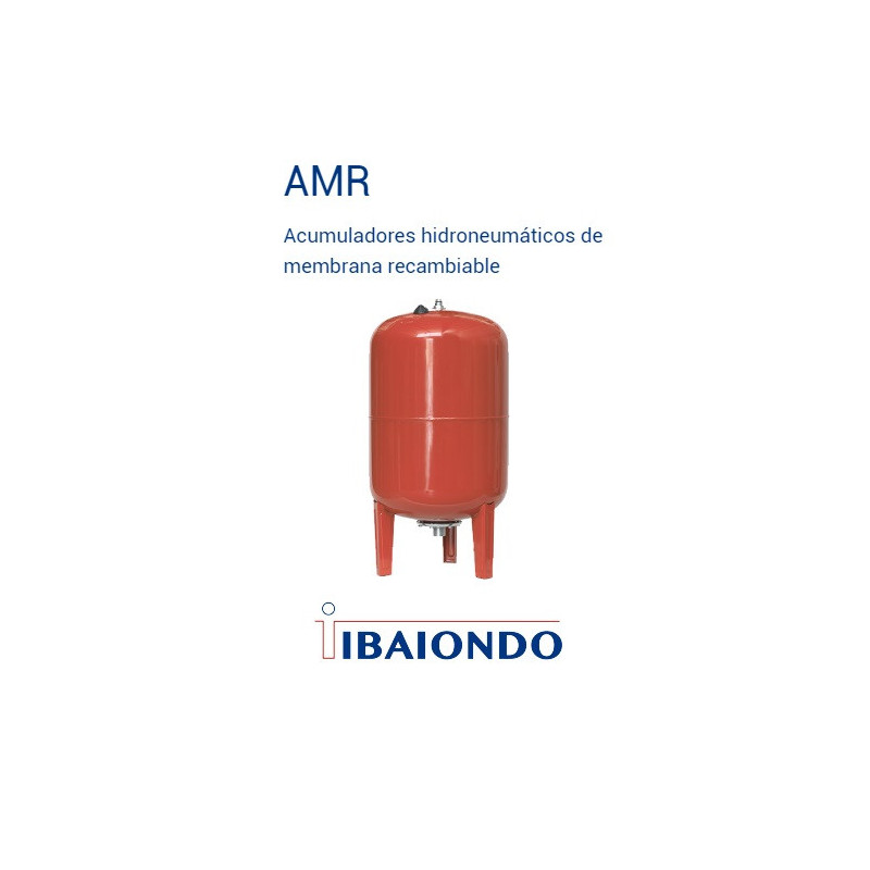 Vaso de expansión Ibaiondo 100 litros vertical con patas (serie AMR)