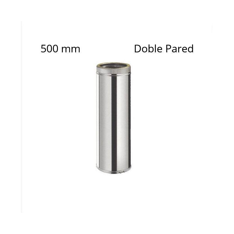 Tramo de chimenea recto de Acero Inox 500 mm Bofill DP Tramo d. 150: Duradero, resistente y fácil de instalar