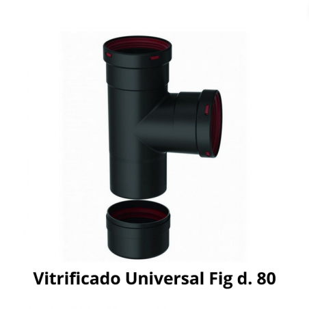 Fig Pellet T d.80 con recoge hollín Vitrif: Eficiencia y limpieza en tu sistema de calefacción