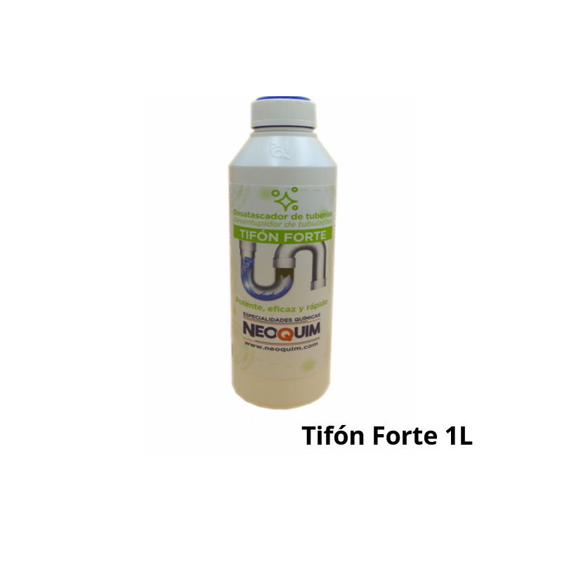 Desatascador de Tuberías Neoquim Tifón Forte 1L - ¡Elimina obstrucciones fácilmente!