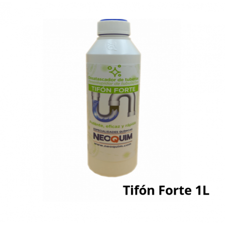 Desatascador de Tuberías Neoquim Tifón Forte 1L - ¡Elimina obstrucciones fácilmente!