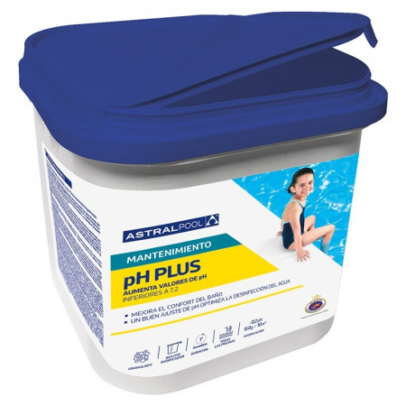 pH PLUS - 5Kg | Aumenta el pH de tu piscina fácilmente